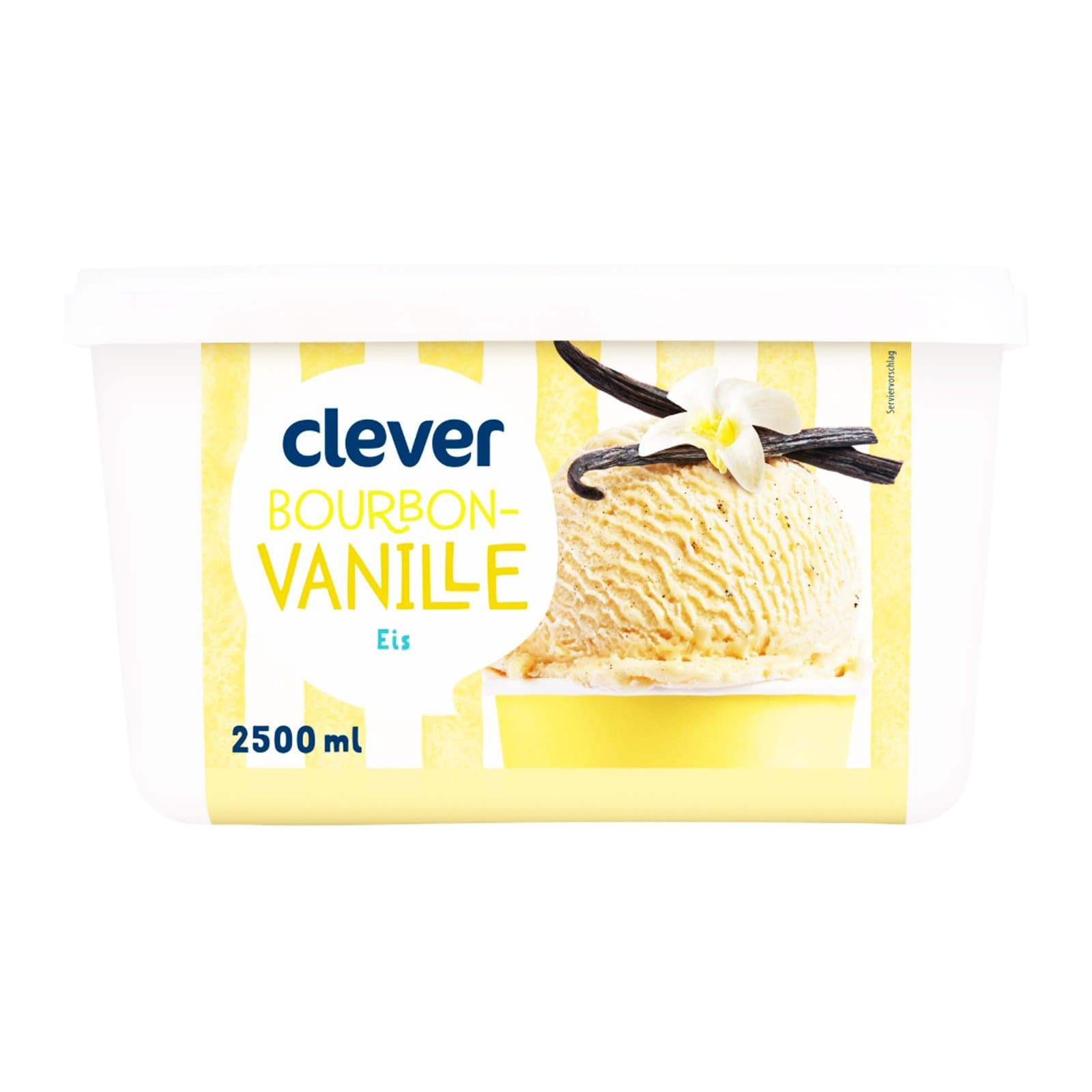 Eiscreme Bourbon Vanille