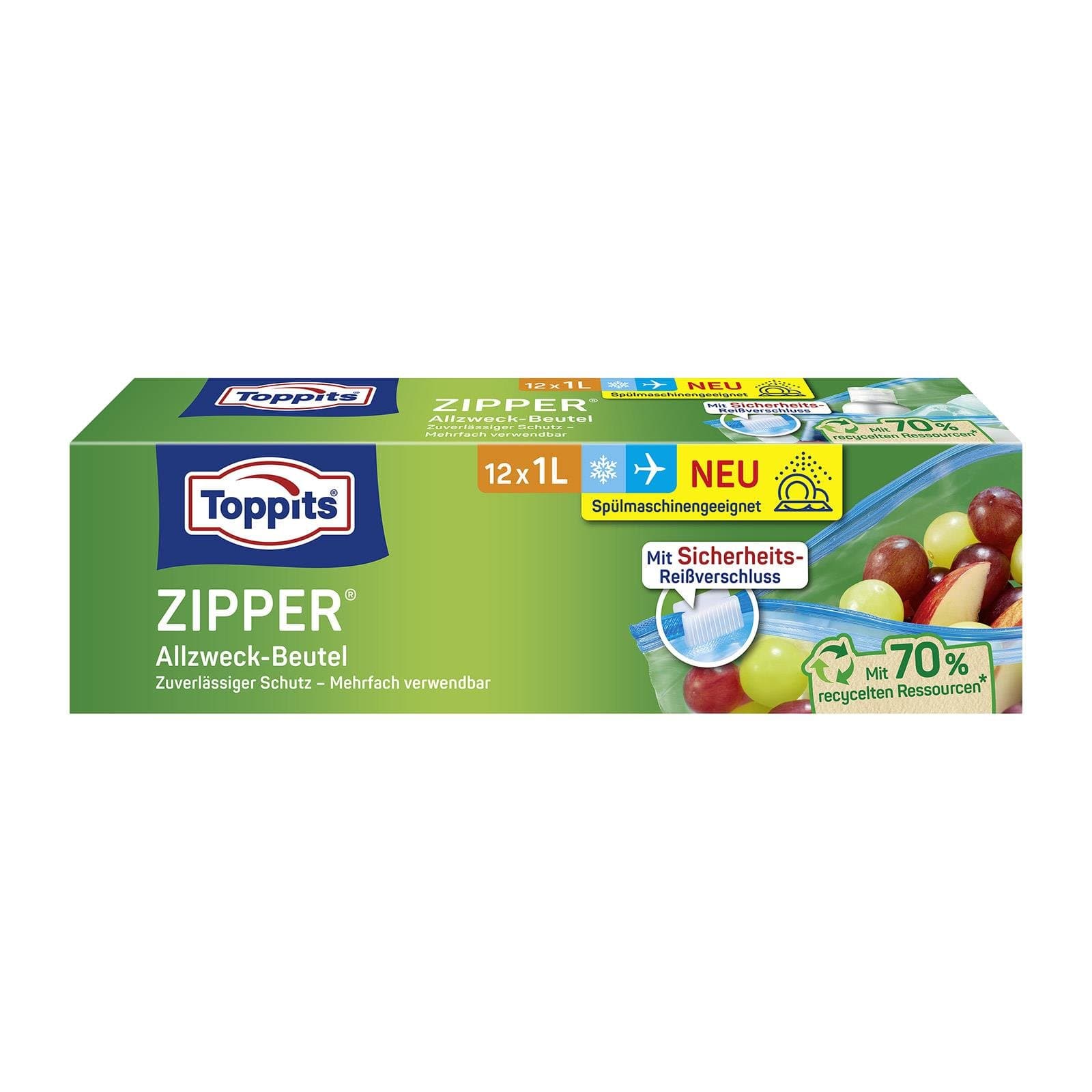 Toppits Gefrierbeutel 1l