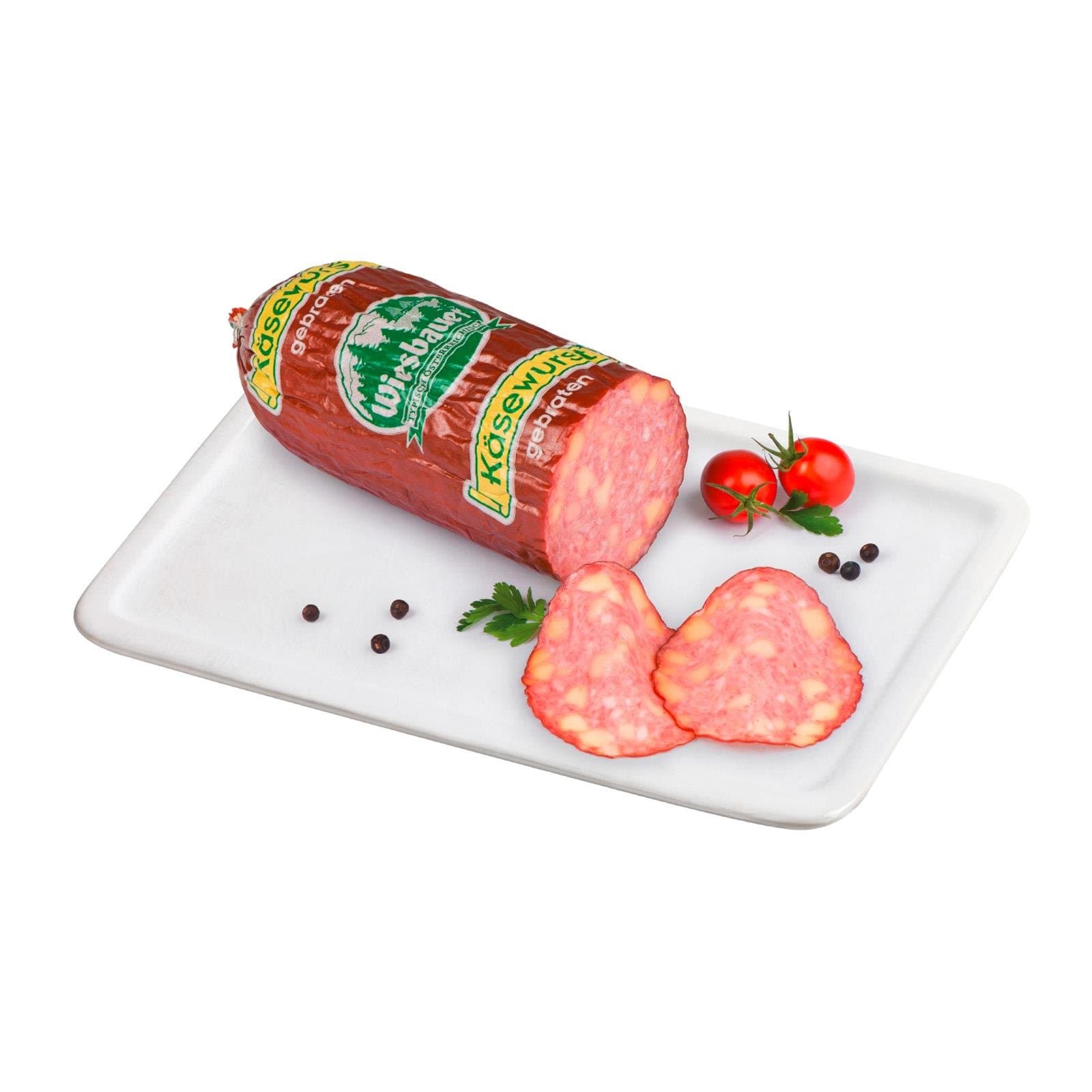 Wiesbauer Kaesewurst Gebraten