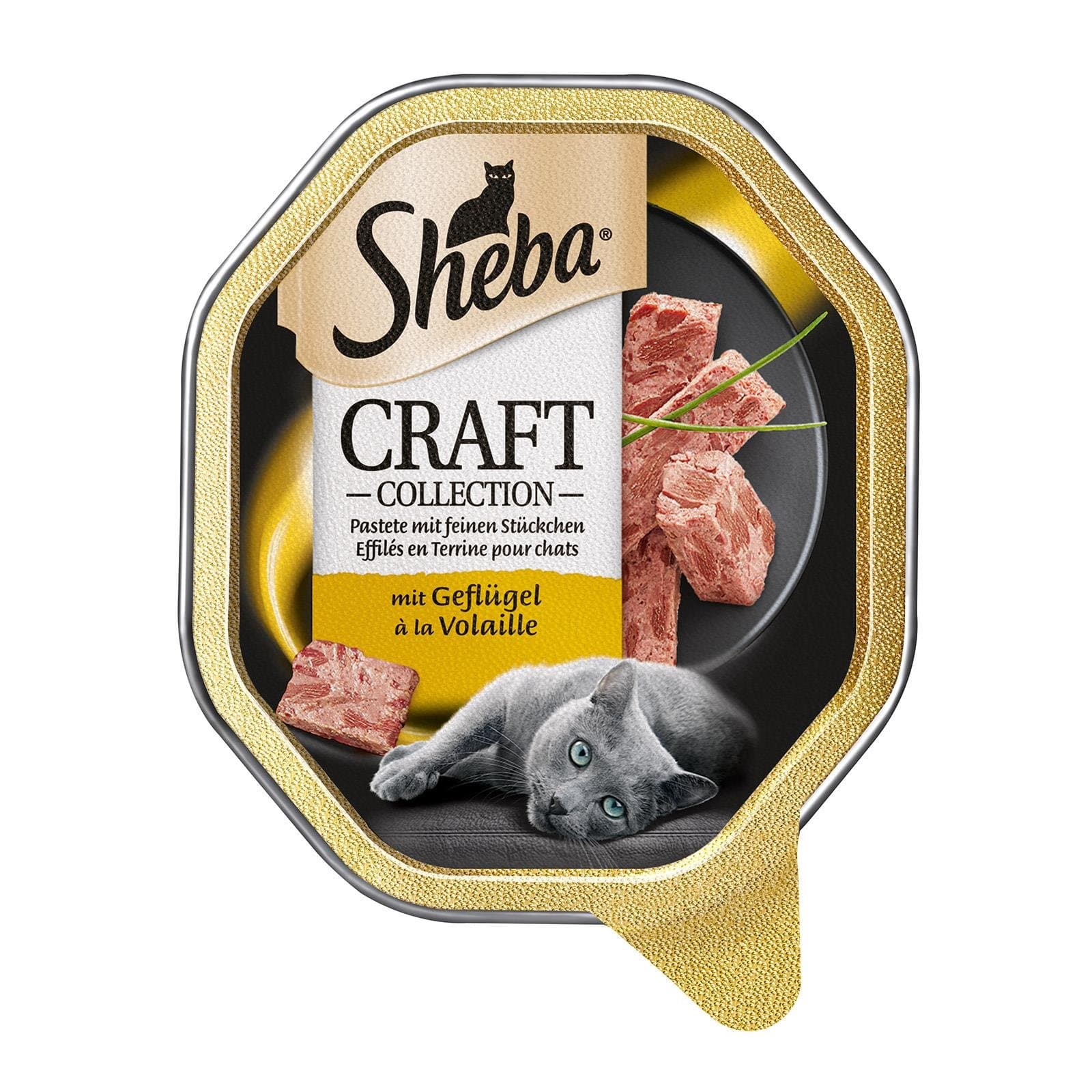 Sheba Katzenfutternass Gefluegel