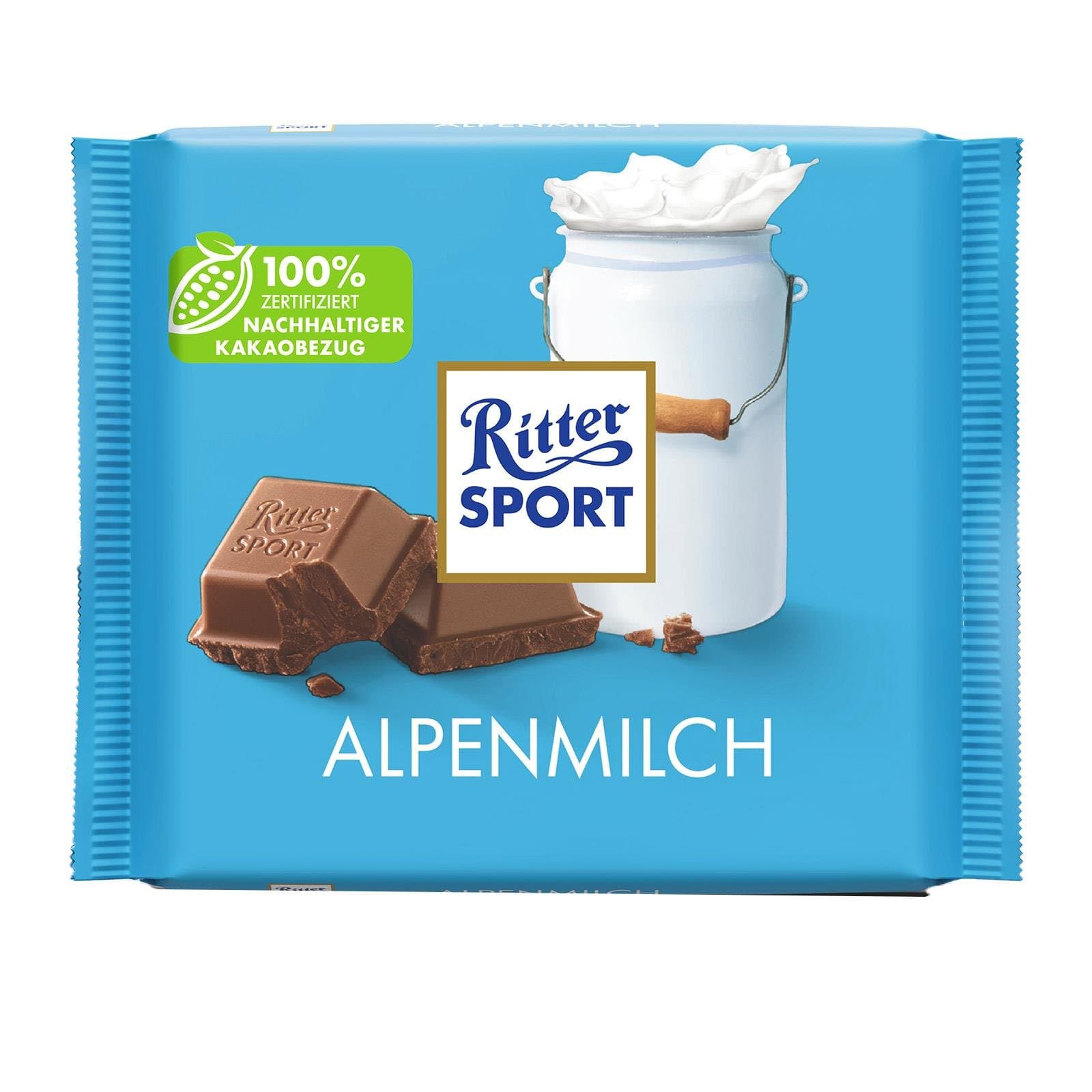 Ritter Sport Tafelschokolade Alpenmilch