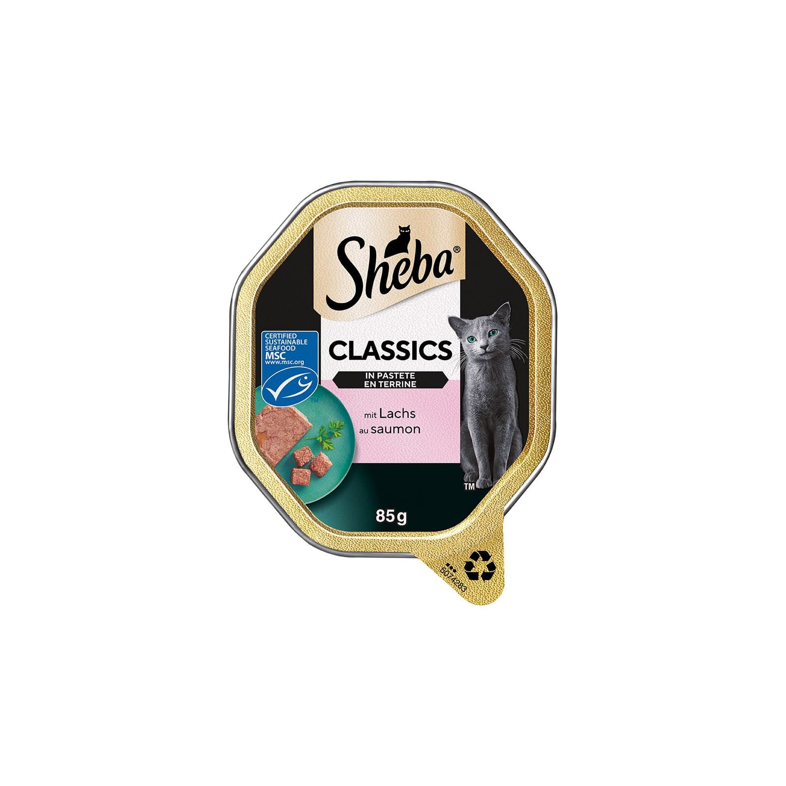 Sheba Katzenfutternass Lachs