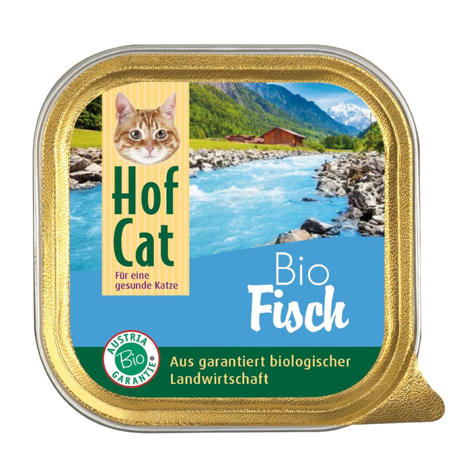 Hof Cat Katzenfutternass Fisch Bio