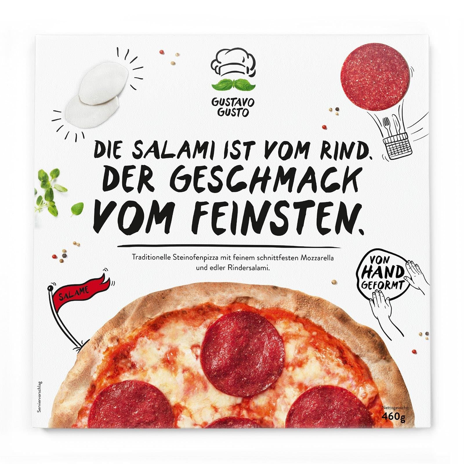 Gustavo Gusto Pizza Salami