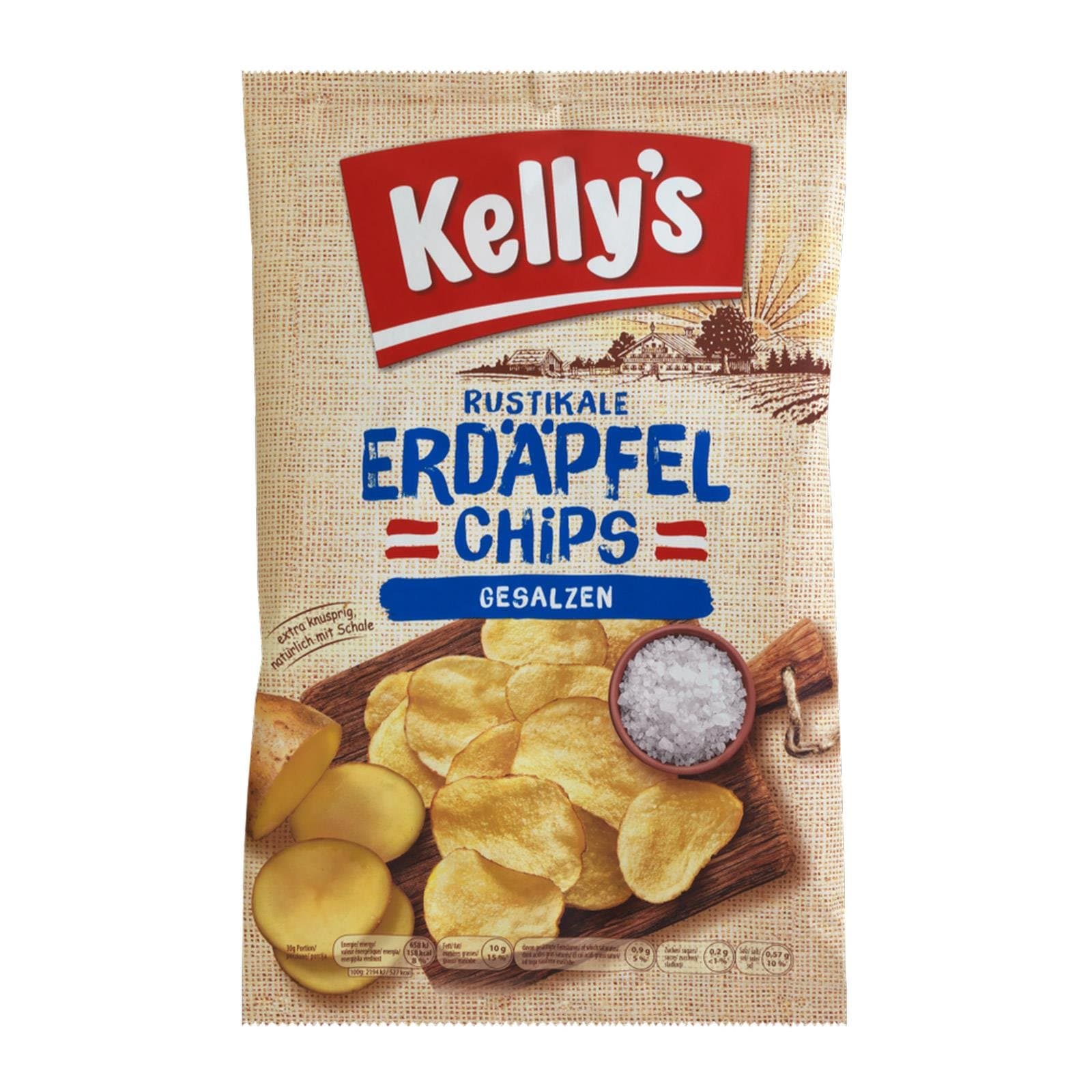 Kelly's Kartoffelchips Salz