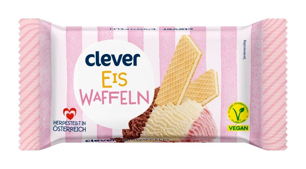 Clever Eiswaffel