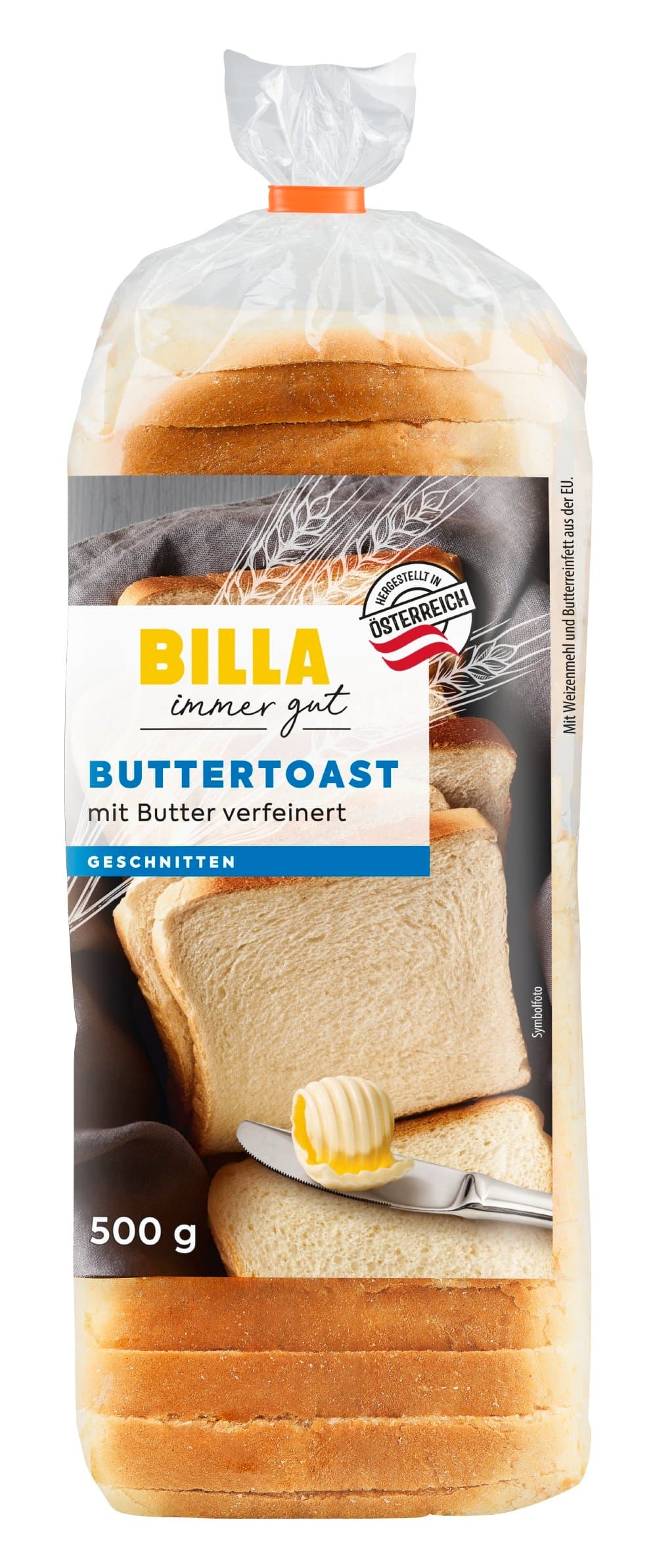 BILLA Toastbrot Butter