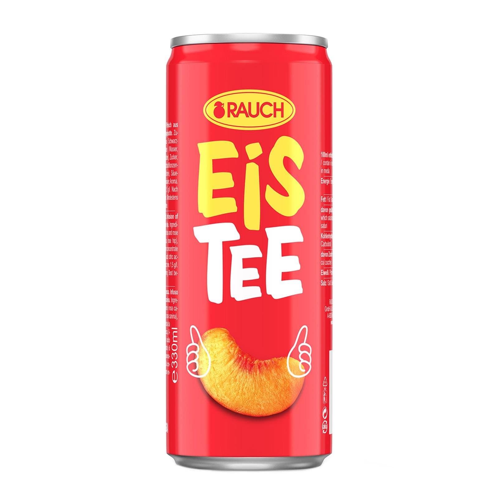 Rauch Eistee Pfirsich