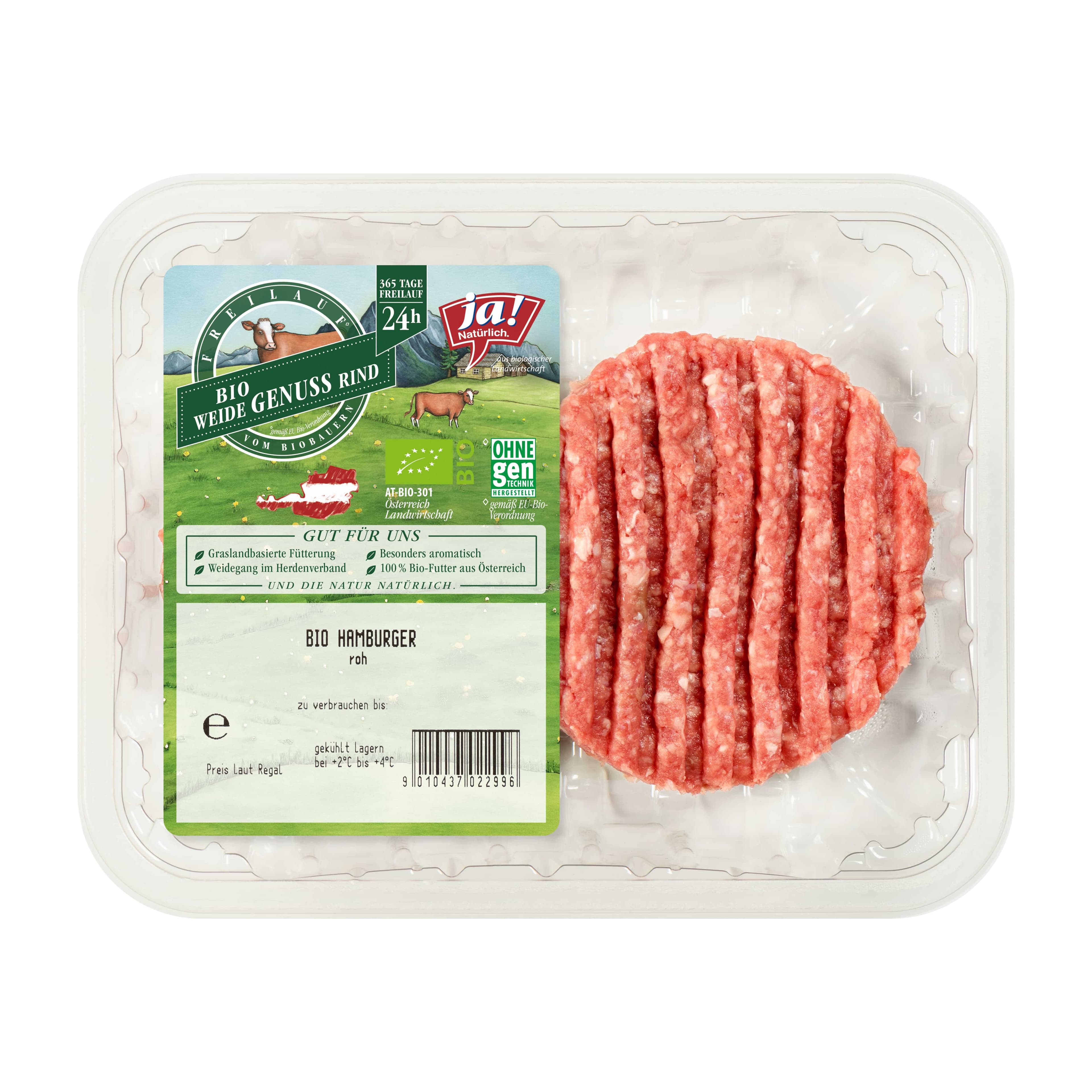 Ja! Natürlich Faschiertes Rind Bio