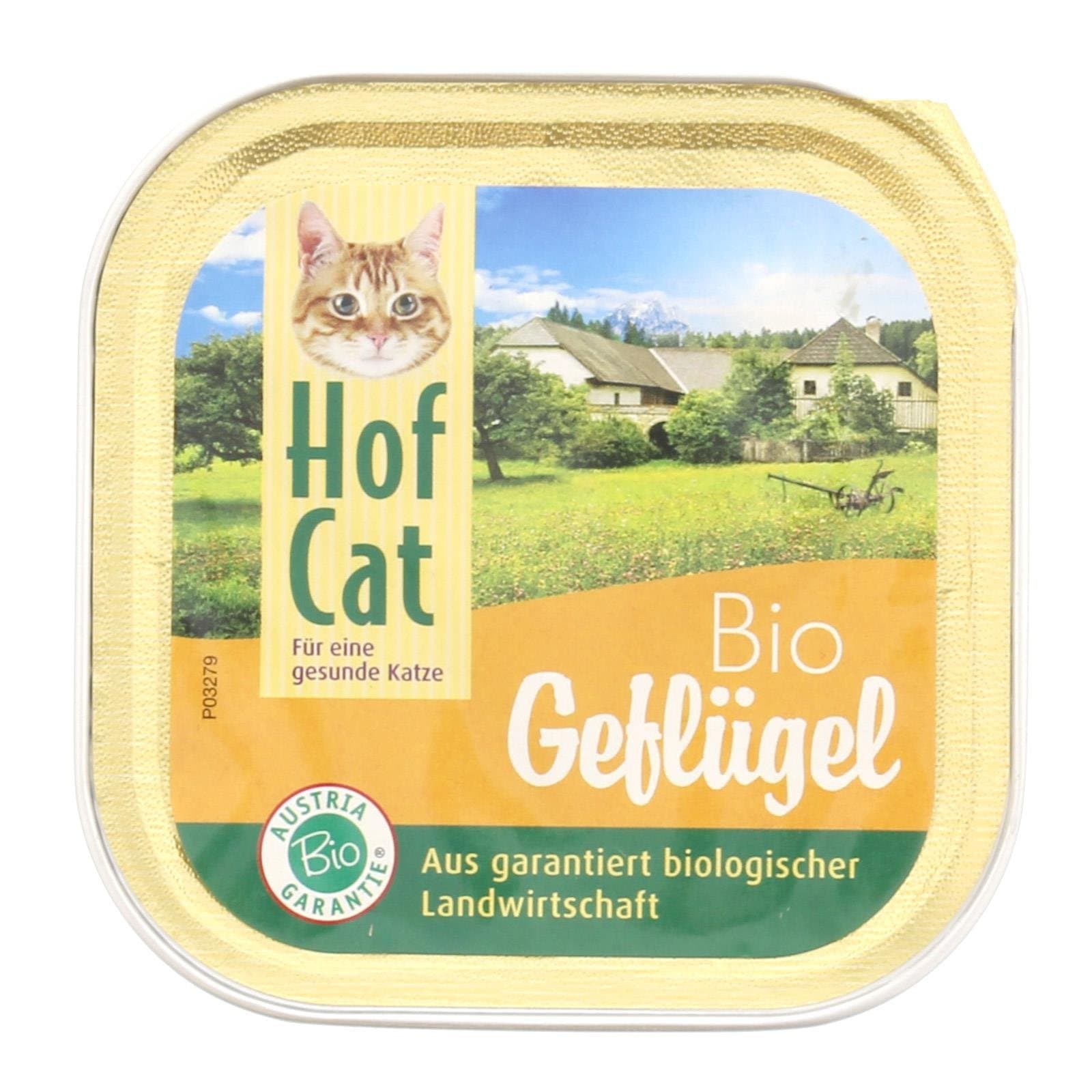 Hof Cat Katzenfutternass Gefluegel Bio