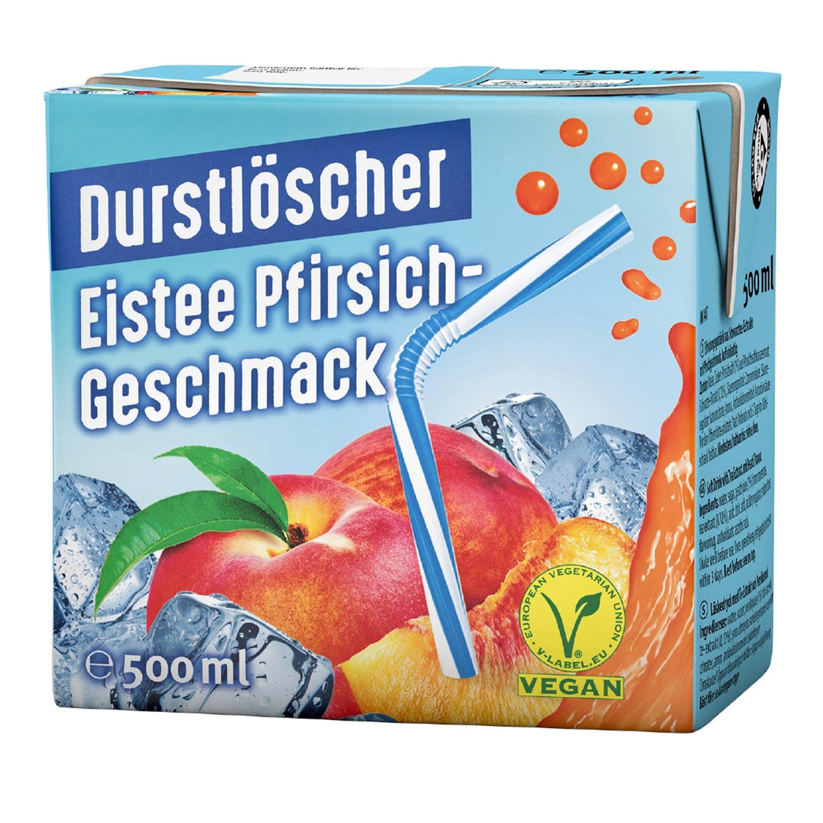 Durstlöscher Eistee Pfirsich