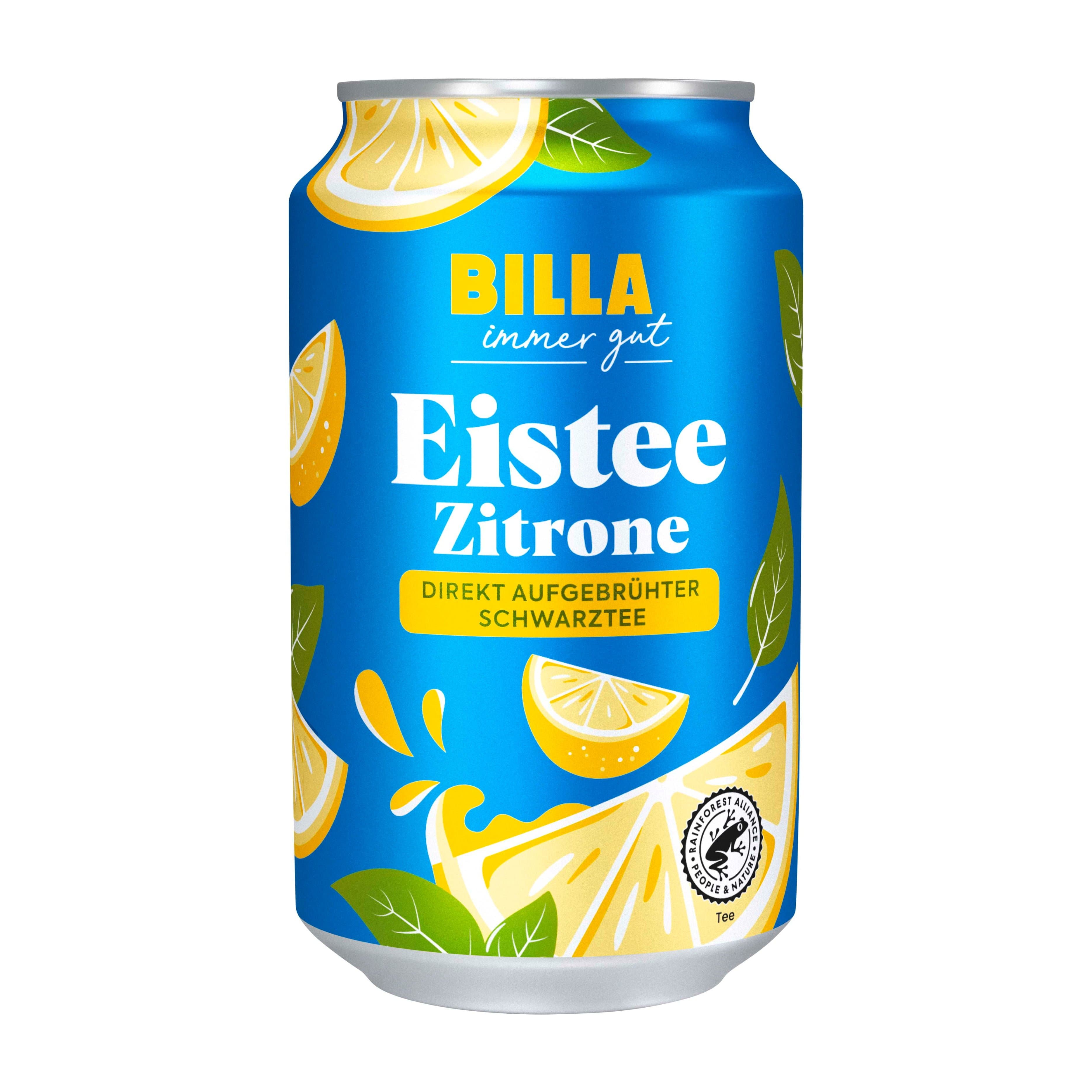 BILLA Eistee Zitrone