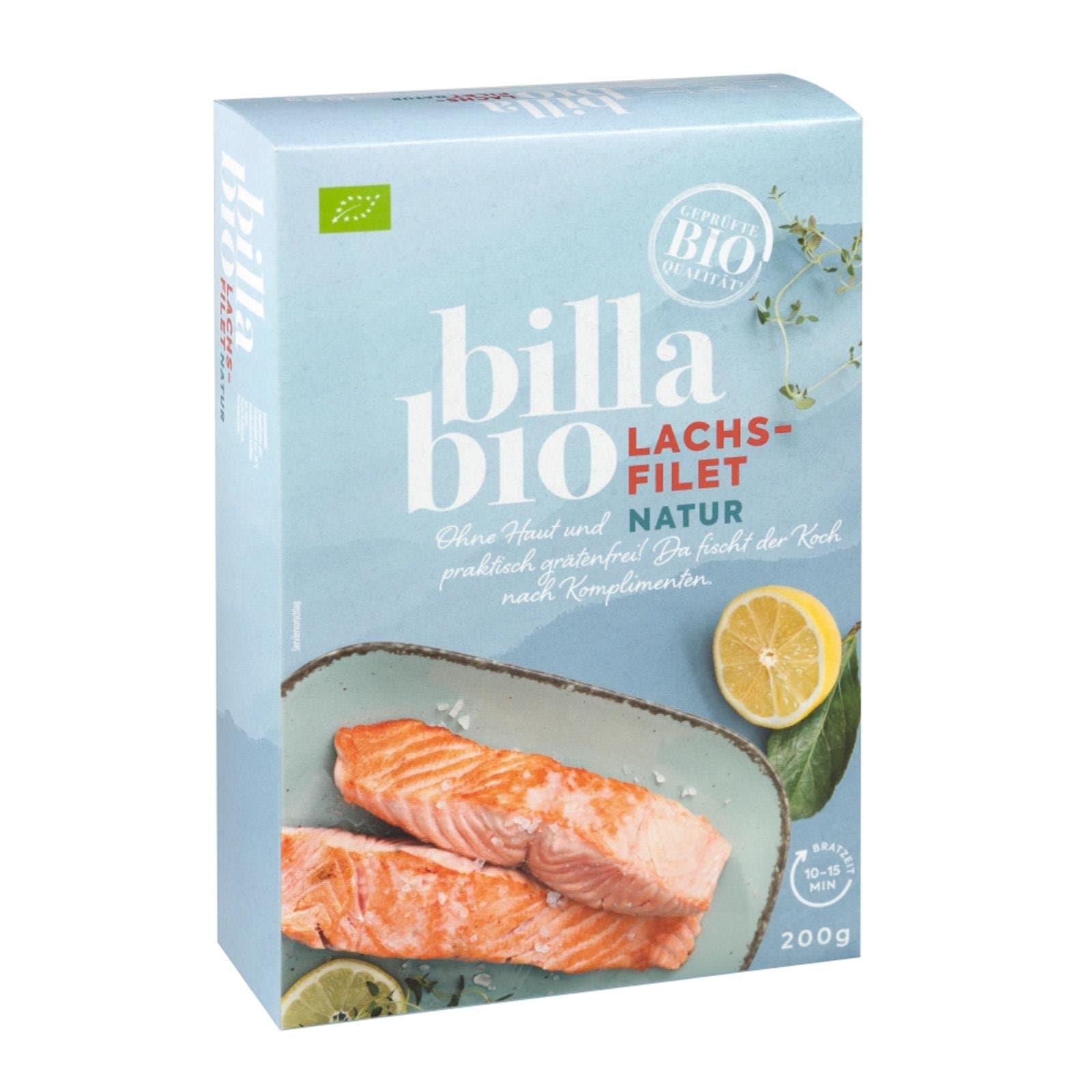 BILLA Lachsfilet Bio