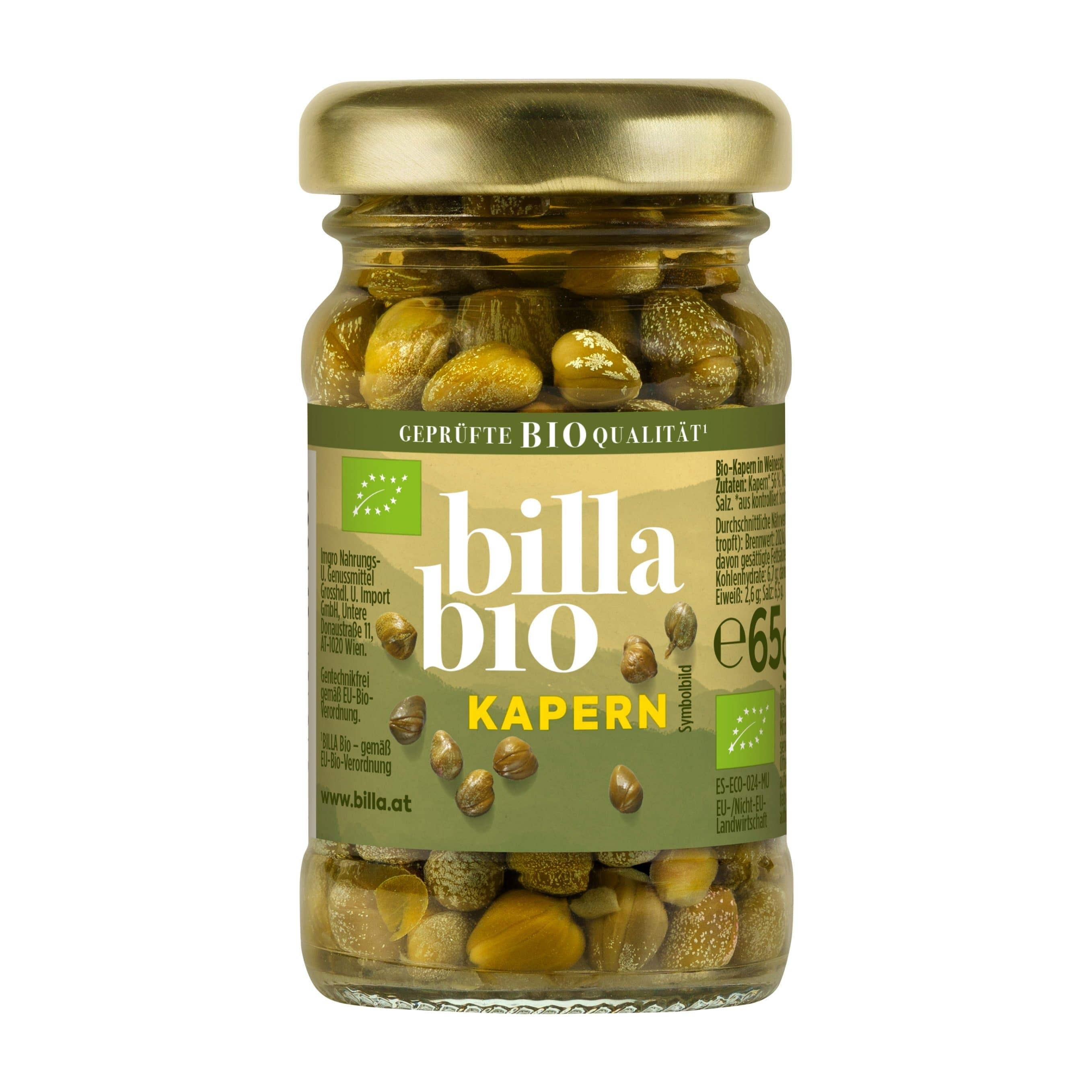 BILLA Kapern Bio