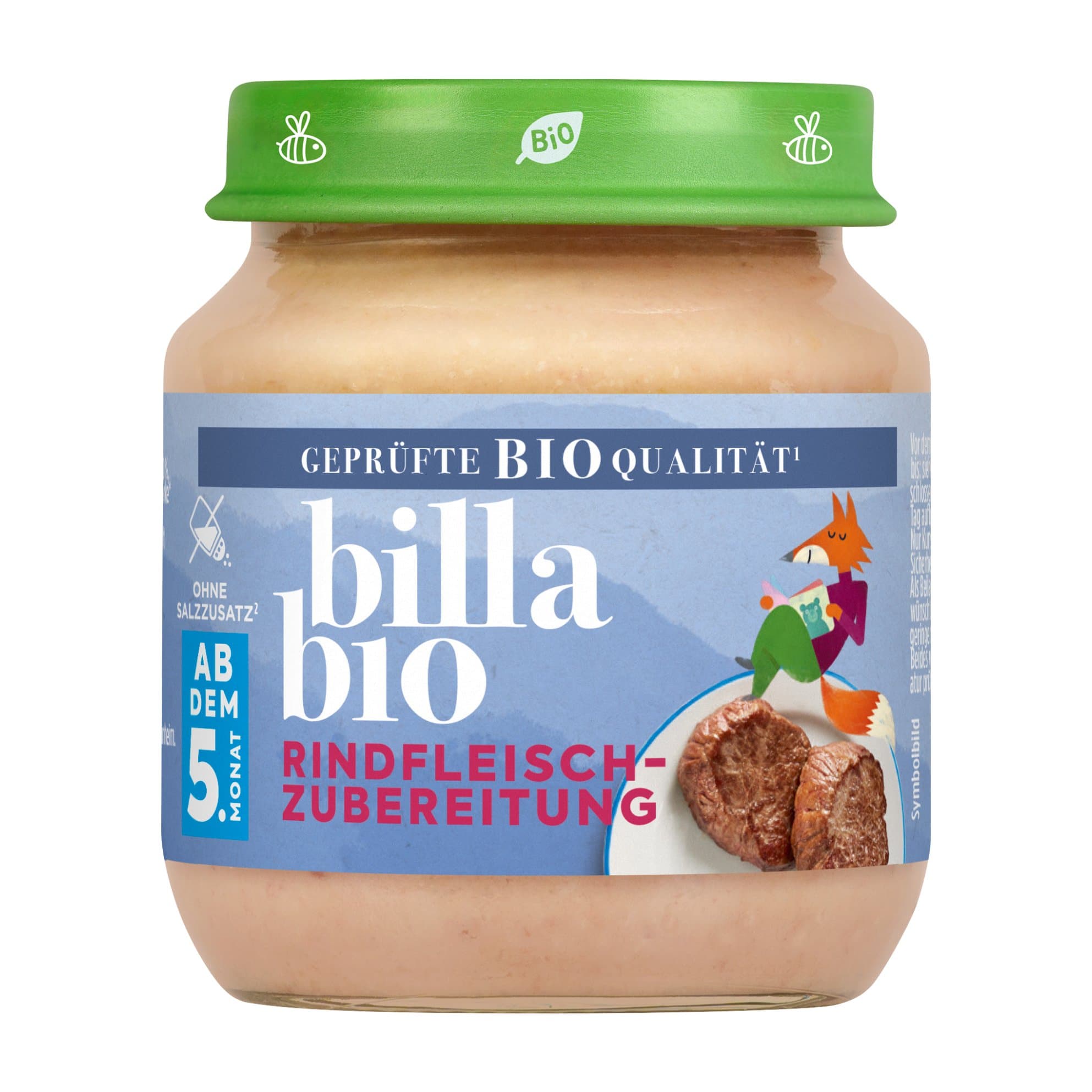 BILLA Glaeschen Rindfleisch Bio